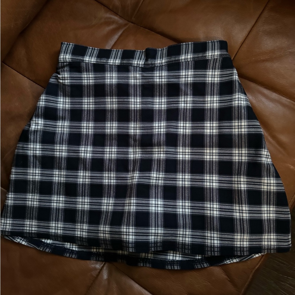 Hollister plaid skort sz S